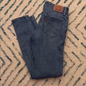 Levi's Blue Straight Leg Jeans Classic Style